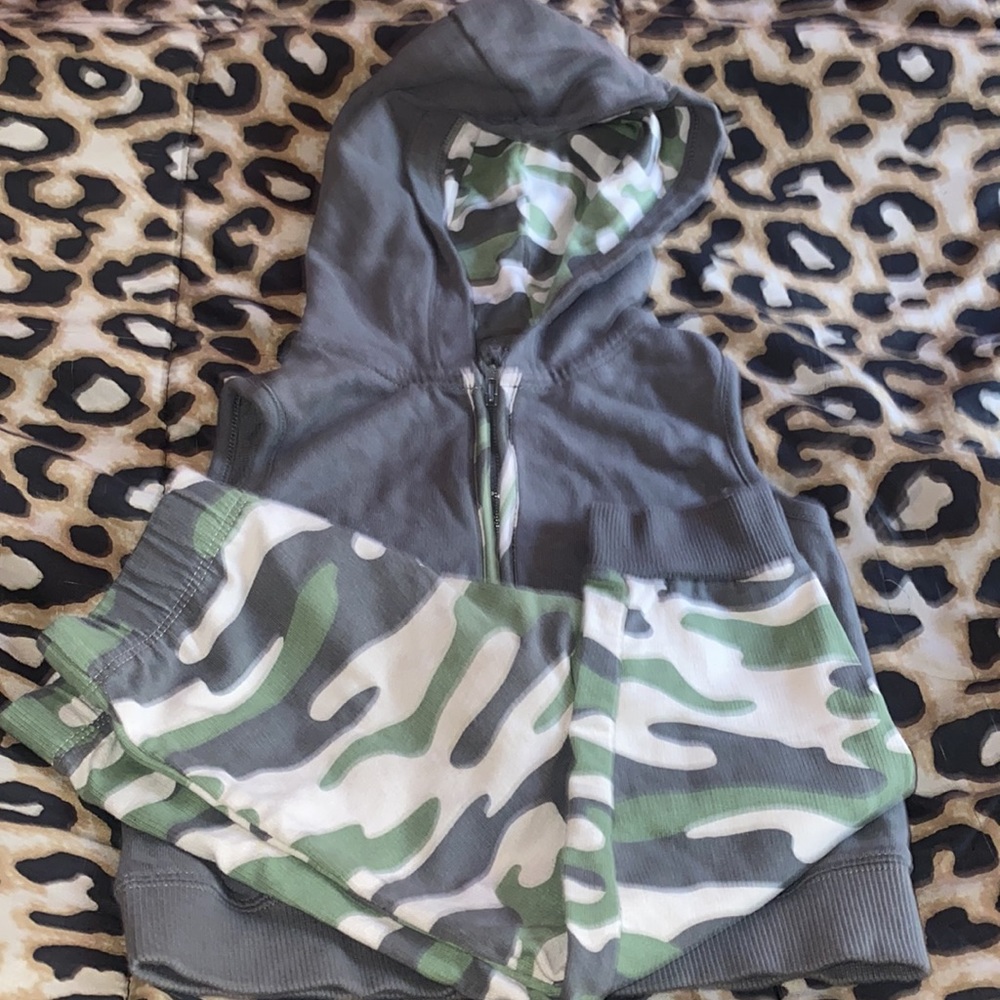 Army fatigue Toddler Set